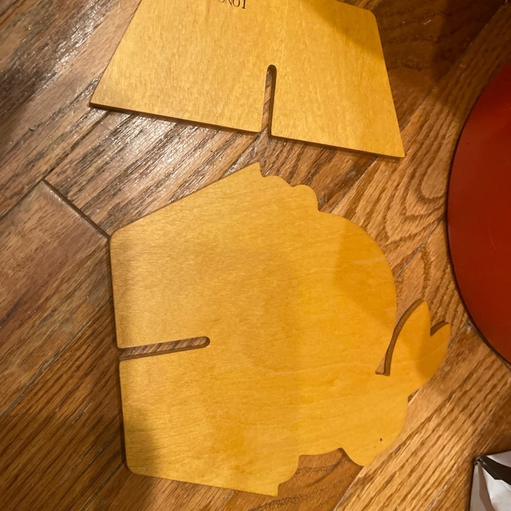 Longaberger Baskets Bunny Rabbit Divider Easter basket